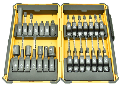 Ruuvauskärkisarja Ironside Impact PH/PZ/TX 42-osainen