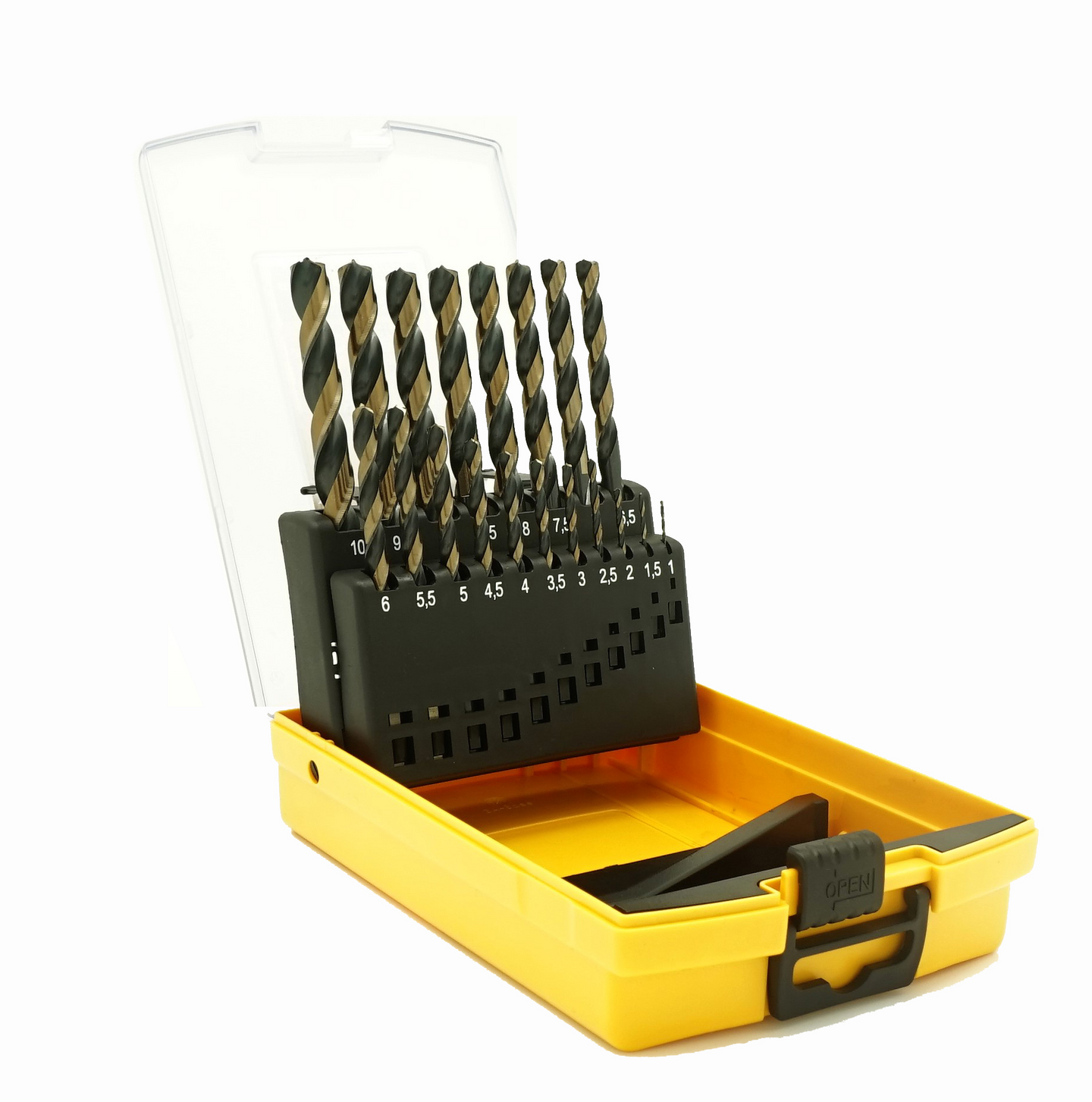 Metalliporanteräsarja Ironside HSS-Co5 19 osaa 1-10mm