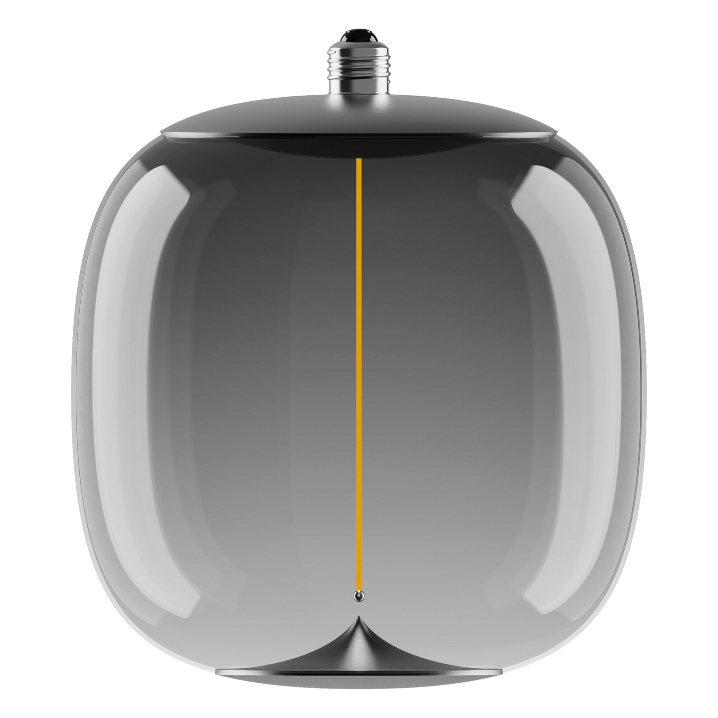 Led-sisustuslamppu OSRAM Vintage 1906 Oval Smoke E27 1800K Magnetic-filamentti