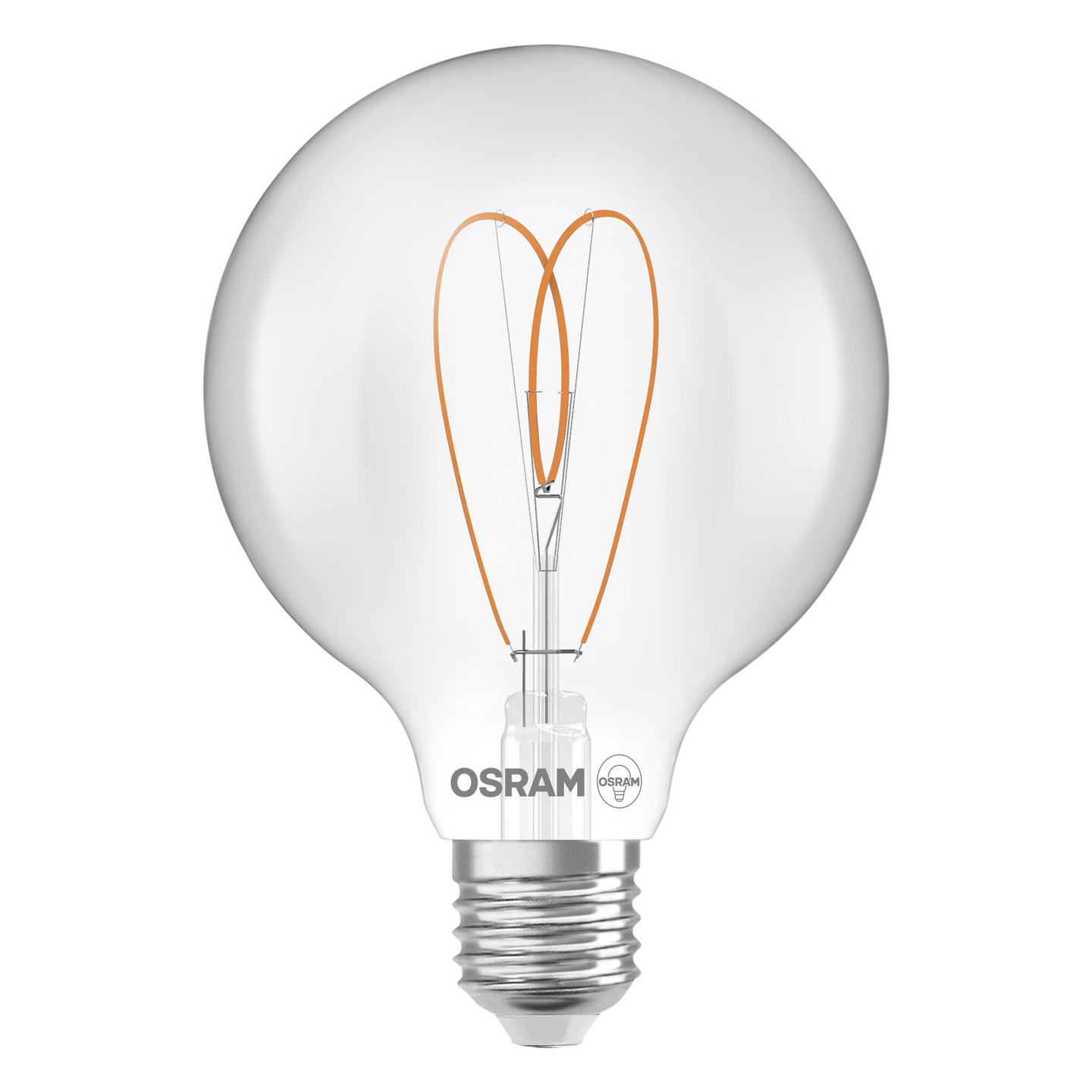 Led-sisustuslamppu OSRAM Vintage 1906 Globe 95 E27 806lm 2700K himmennettävä