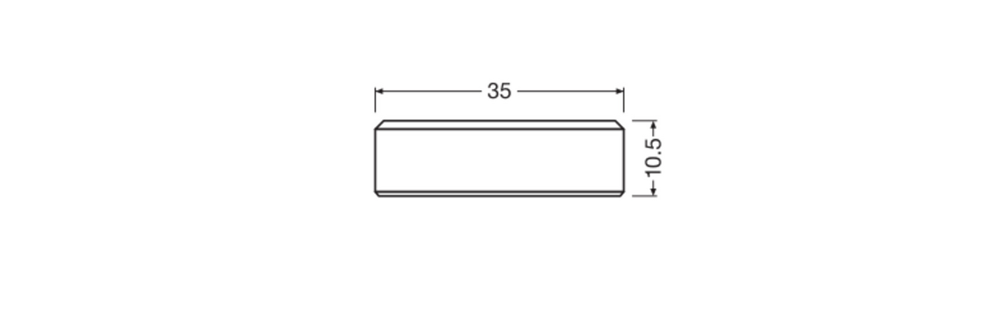Led-lamppu OSRAM Flat E27 300lm 2700K