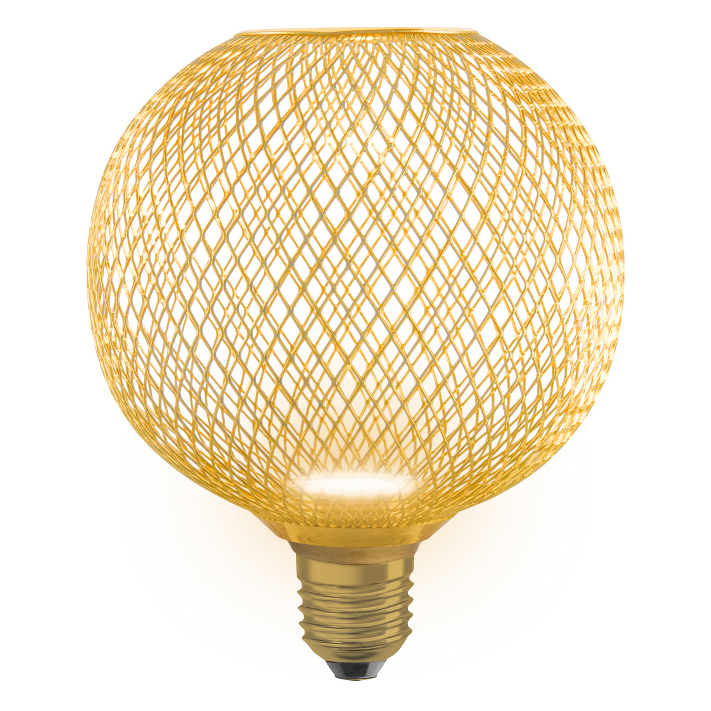 Led-lamppu OSRAM Decor Flat Globe Gold E27 300lm 2700K