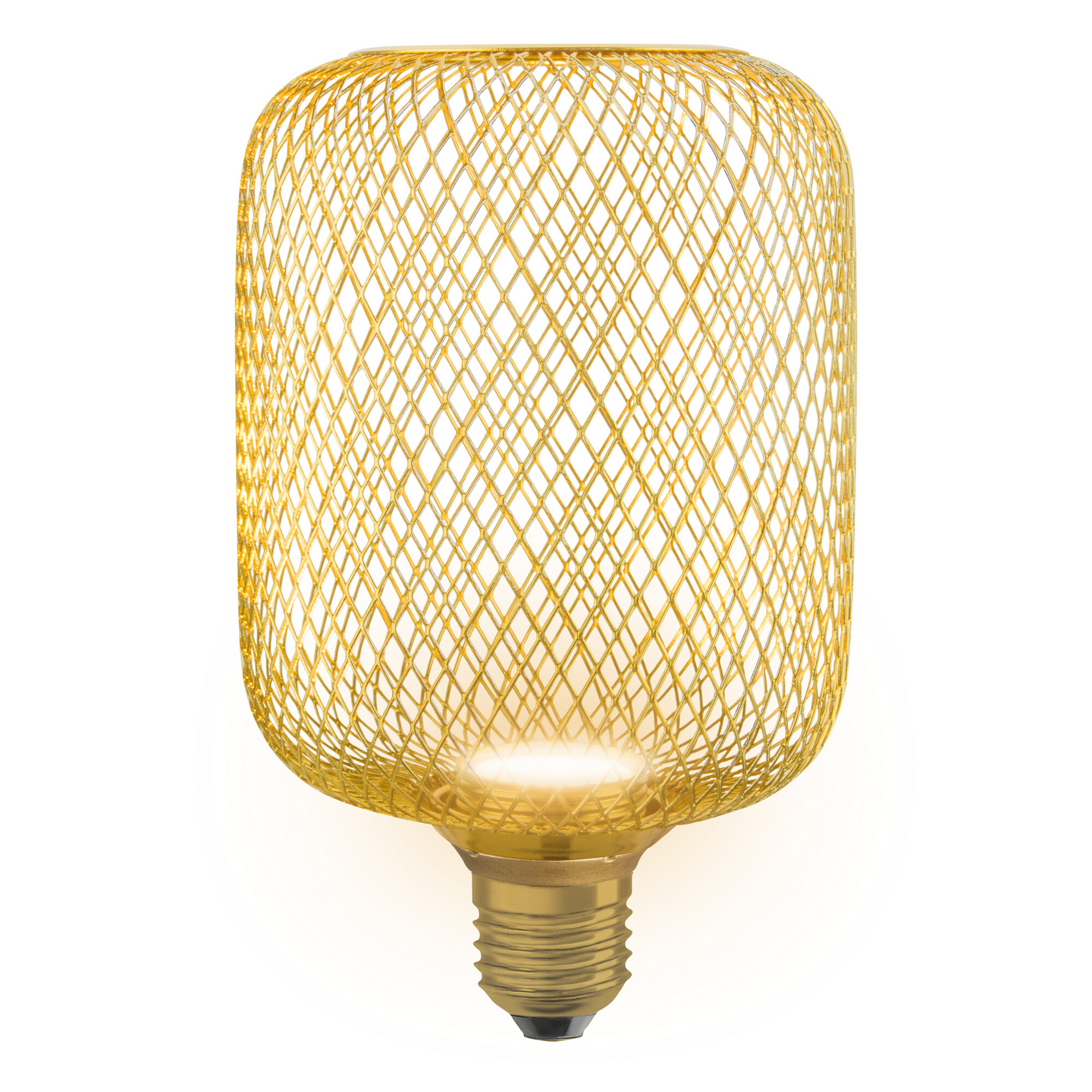 Led-lamppu OSRAM Decor Flat Square Gold E27 300lm 2700K