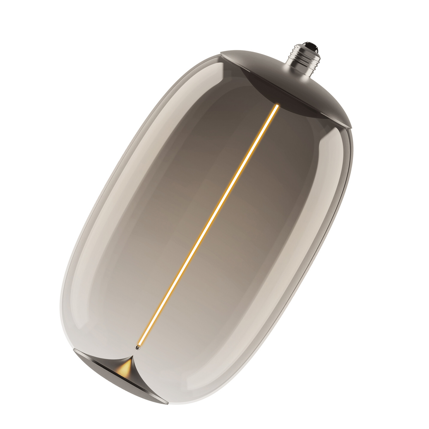 Sisustuslamppu OSRAM Vintage1906 Elipse Oval Smoke E27 1800K Magnetic-filamentti