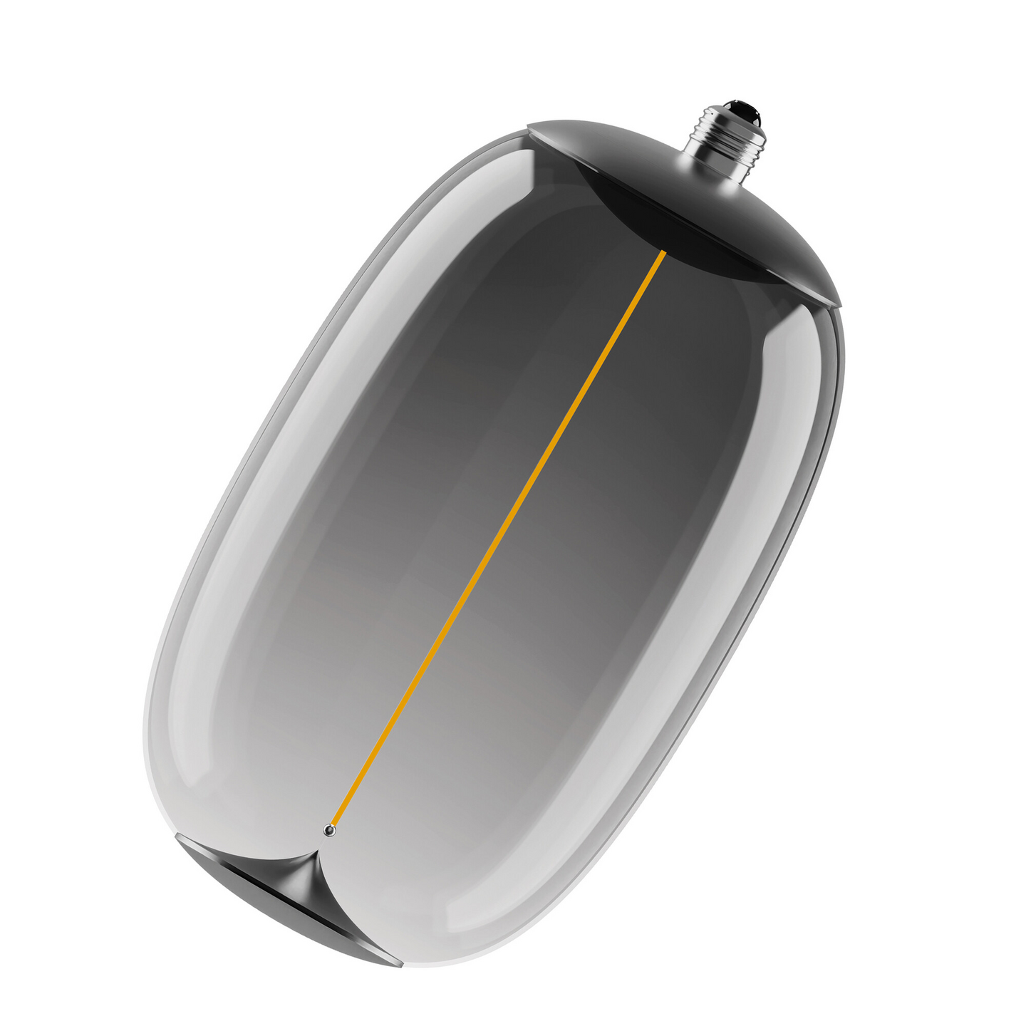 Sisustuslamppu OSRAM Vintage1906 Elipse Oval Smoke E27 1800K Magnetic-filamentti