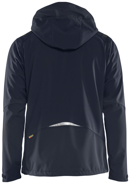 Softshelltakki Blåkläder 474925138635 sininen/keltainen