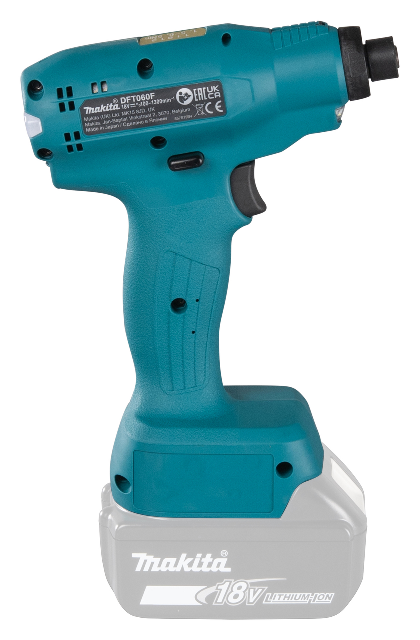 Akkutarkkuusväännin Makita DFT060FM4Z 18V LXT runko