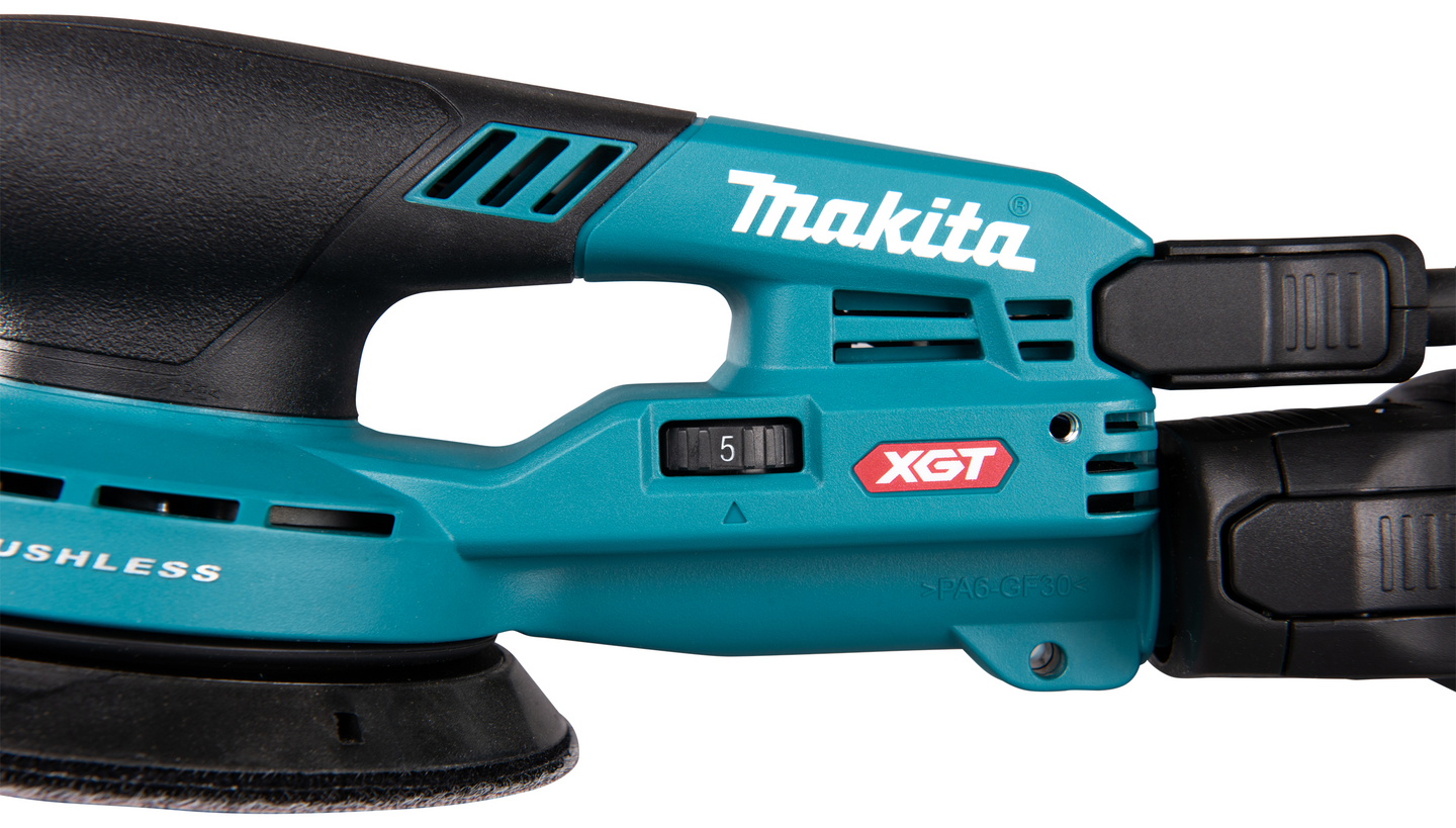 Akkuepäkeskohiomakone Makita BO001CGZ 40V XGT runko