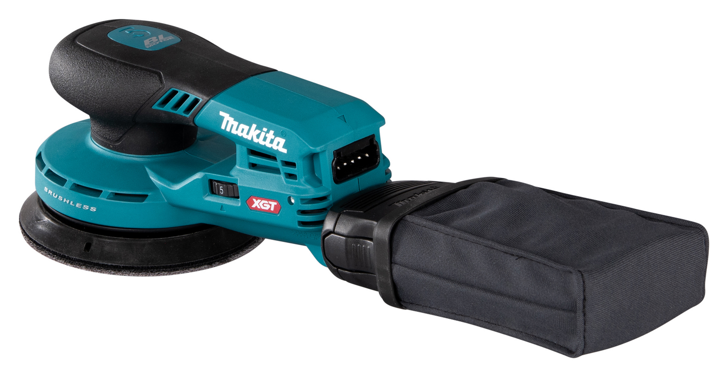 Akkuepäkeskohiomakone Makita BO001CGZ 40V XGT runko