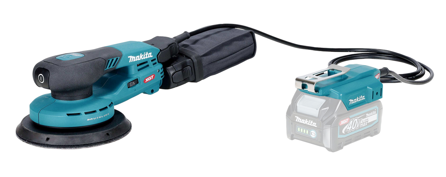 Akkuepäkeskohiomakone Makita BO002CGZ 40V XGT runko