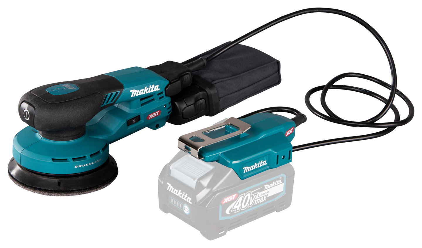 Akkuepäkeskohiomakone Makita BO003CGZ 40V XGT runko