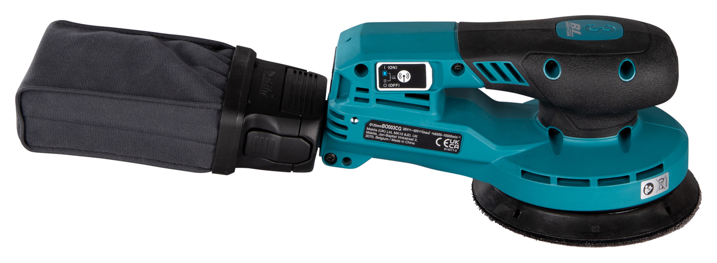 Akkuepäkeskohiomakone Makita BO003CGZ 40V XGT runko