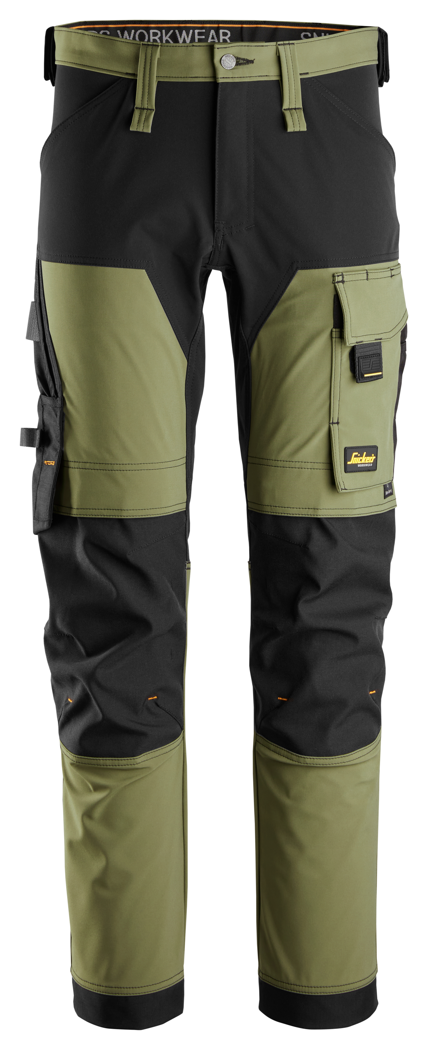 Työhousut riipputaskuilla Snickers 6375-3104 vihreä