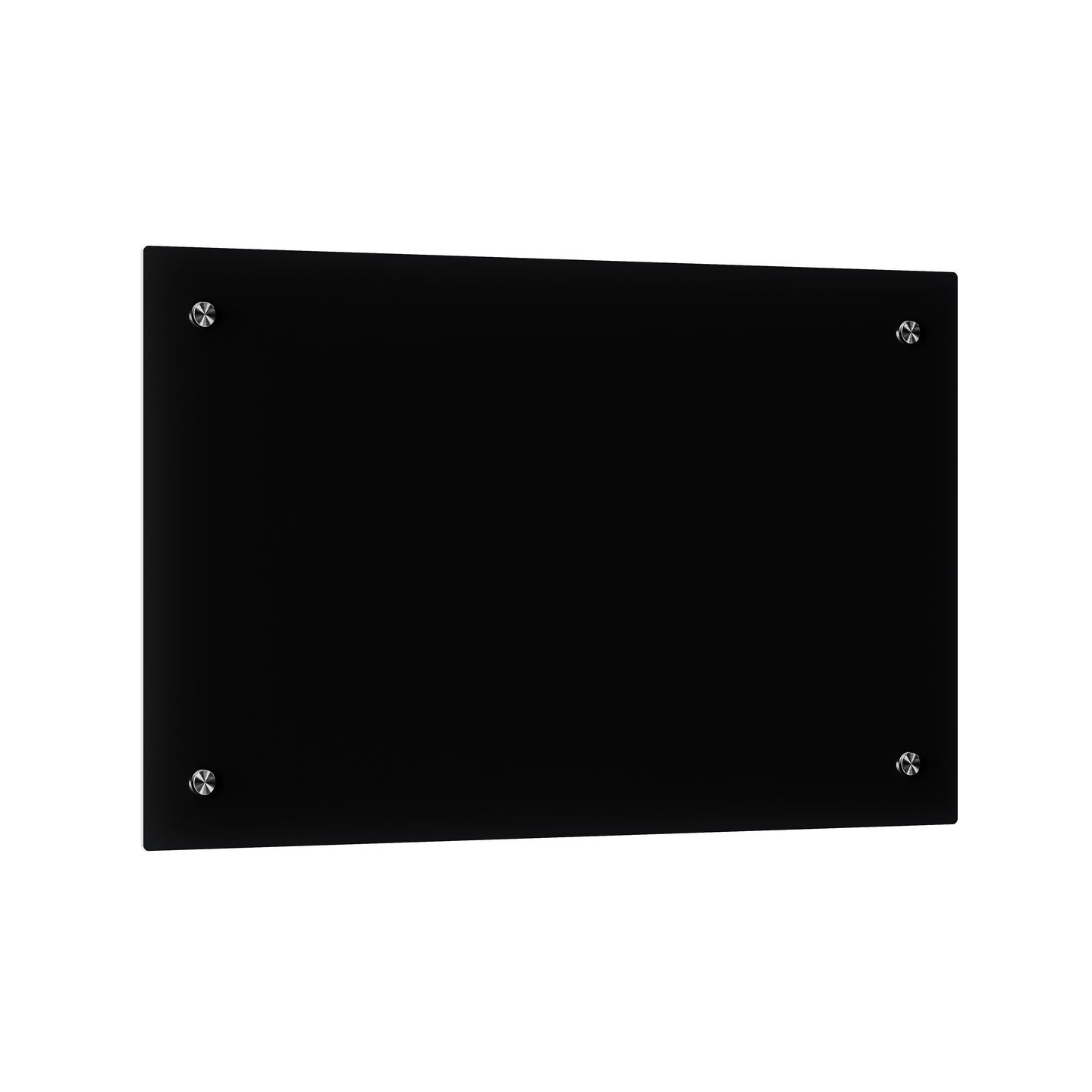 GLASSPLATE HERDET 90X45CM SVART