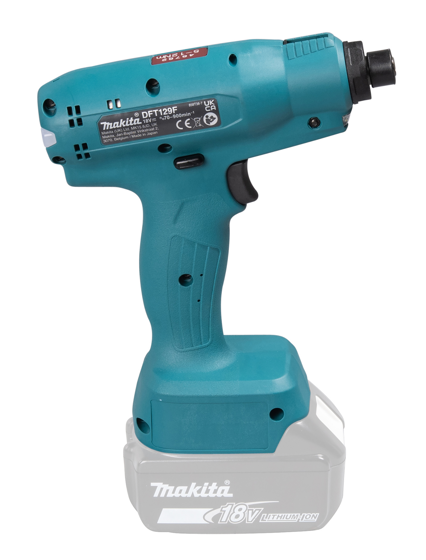 Akkutarkkuusväännin Makita DFT129FM4Z 18V LXT runko