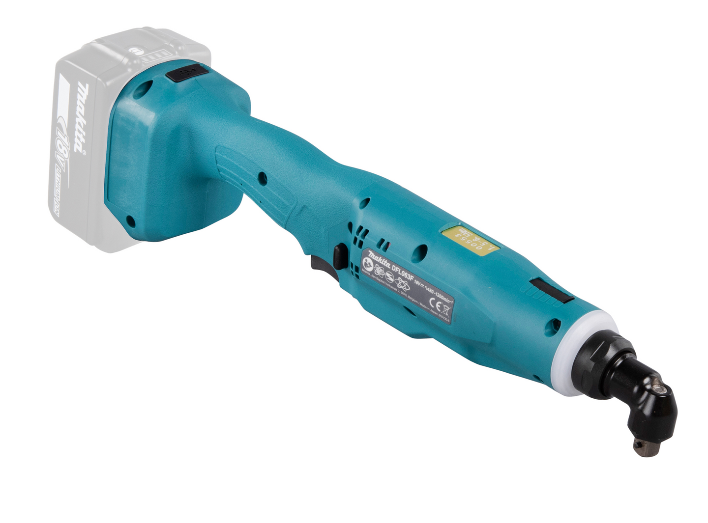 Akkukulmatarkkuusväännin Makita DFL063F4Z 18V LXT runko