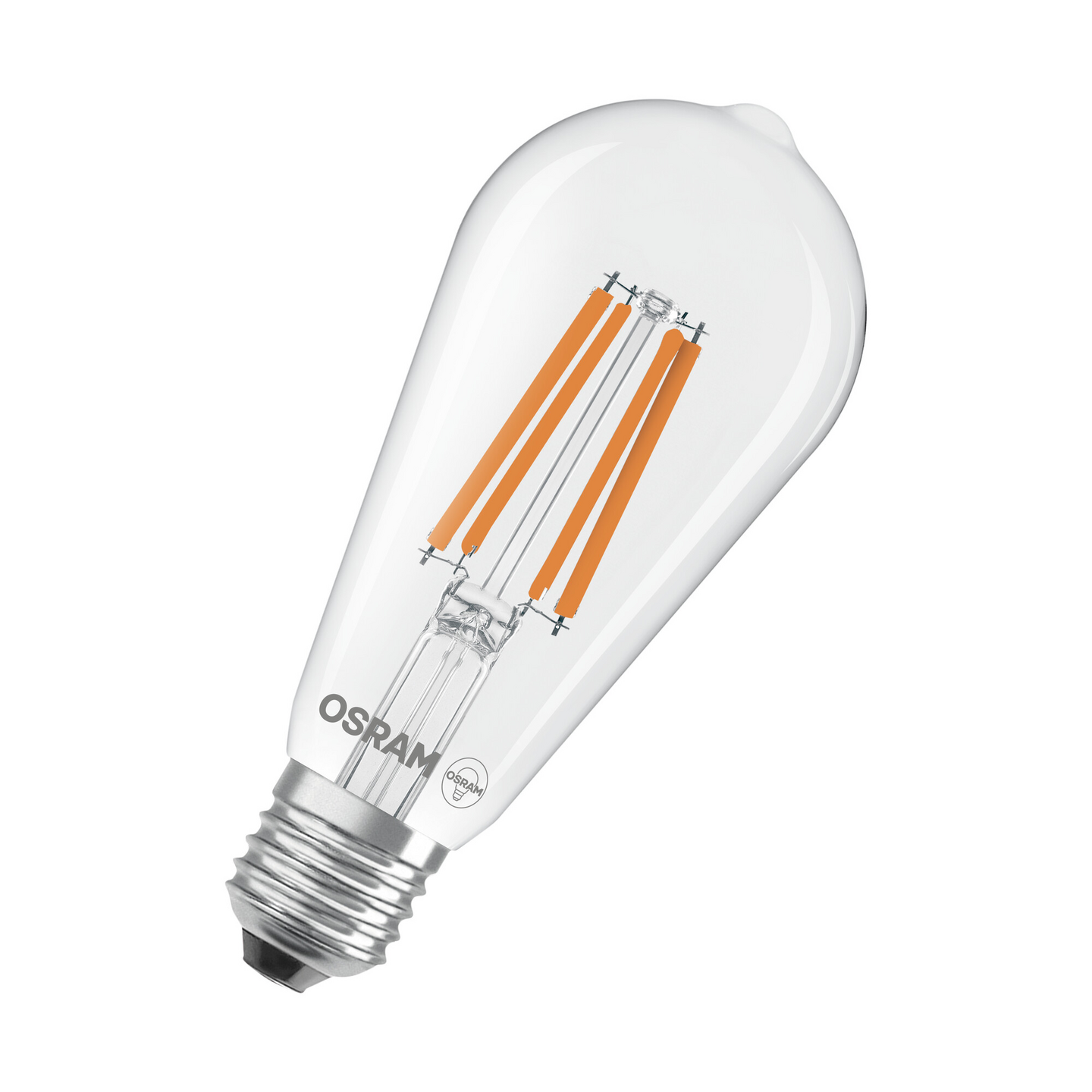 Sisustuslamppu OSRAM Energy Efficiency Edison E27 470lm 2700K matta lasi