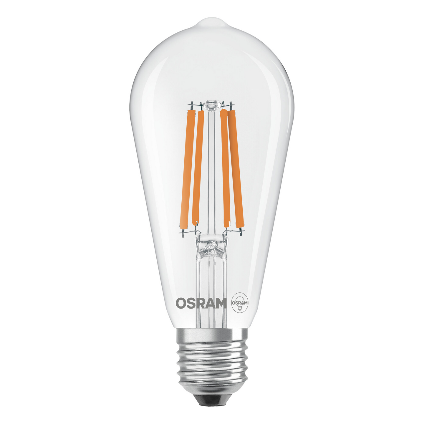 Sisustuslamppu OSRAM Energy Efficiency Edison E27 470lm 2700K matta lasi