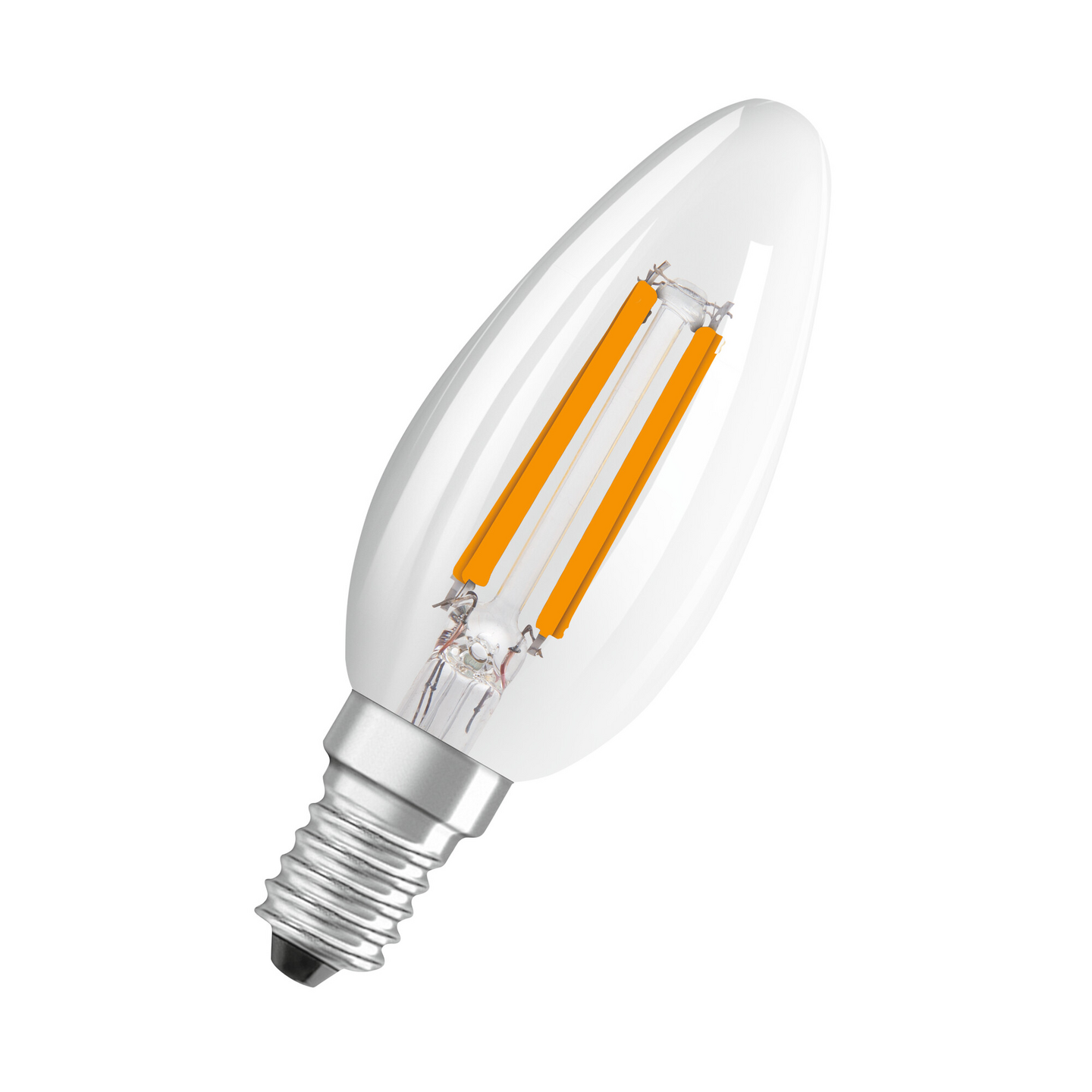 Kynttilälamppu OSRAM Energy Efficiency CLB E14 250lm 2700K kirkas lasi