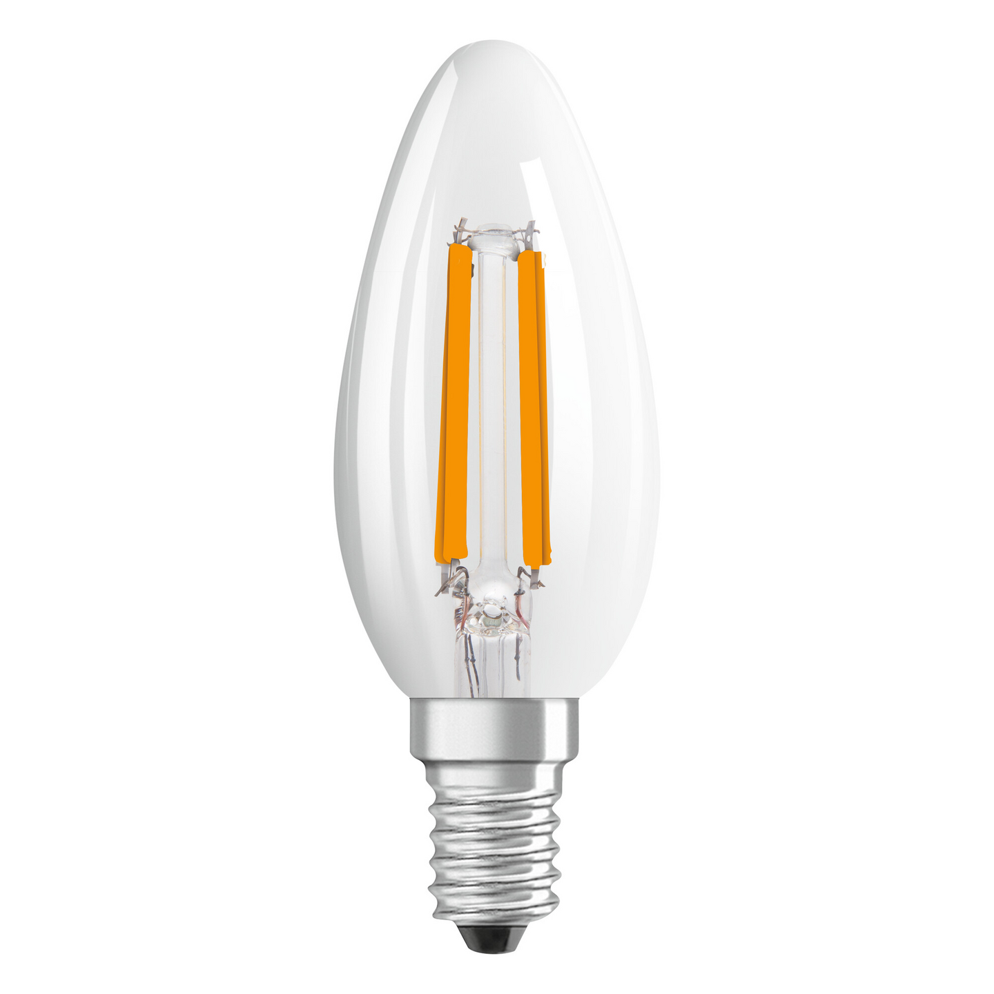 Kynttilälamppu OSRAM Energy Efficiency CLB E14 250lm 2700K kirkas lasi