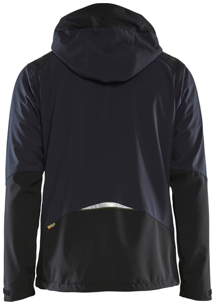 Softshelltakki Blåkläder 474925138699 sininen/musta