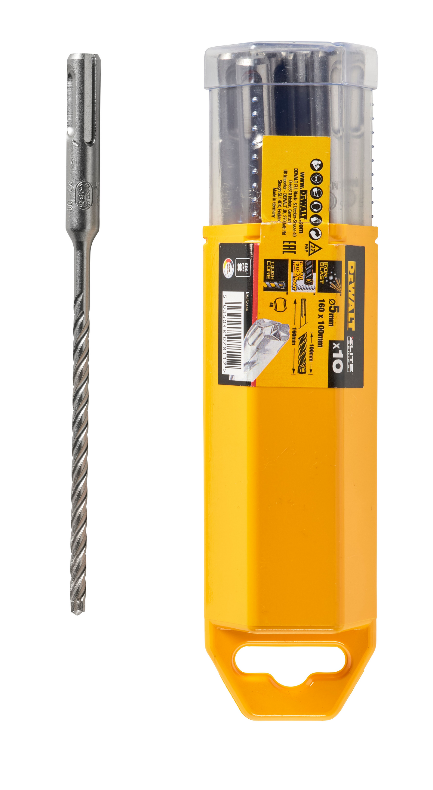 MURBOR SDS+ 10STK ELITE 5X160