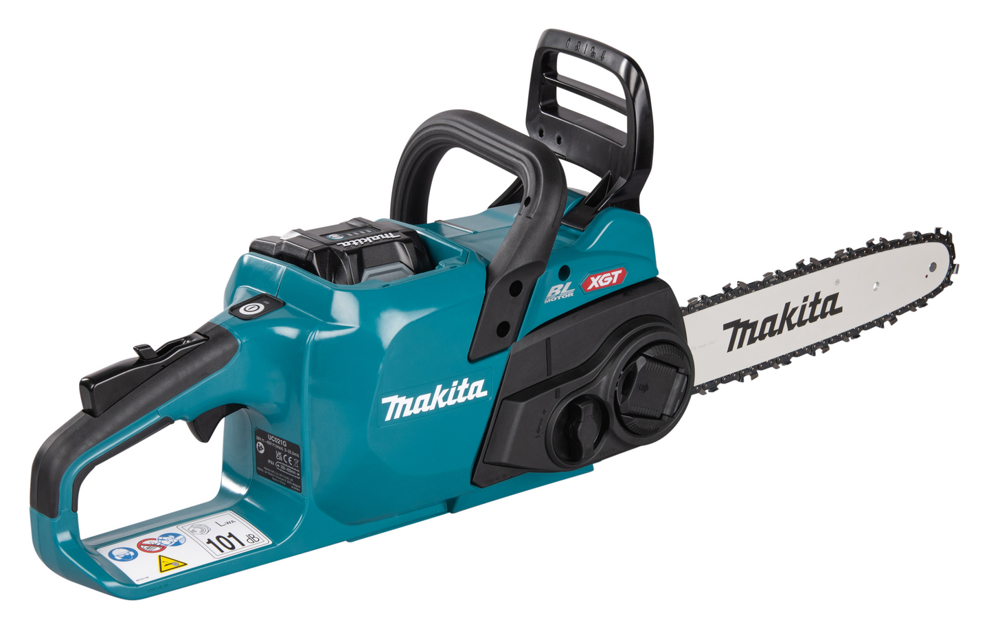 Akkuketjusaha Makita UC021GT101 40V XGT 1x5,0Ah