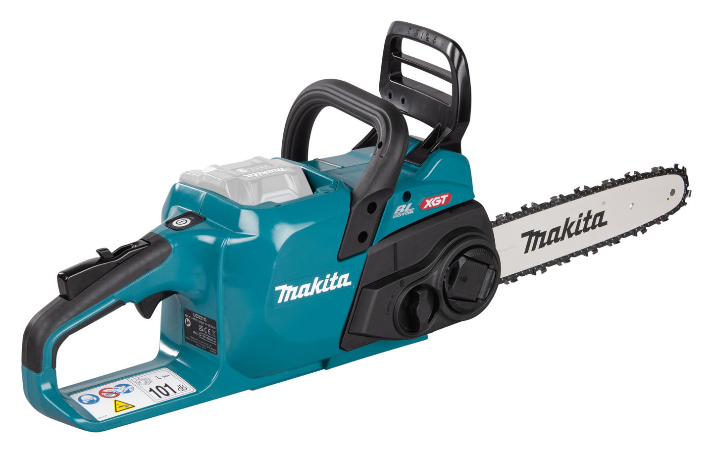 Akkuketjusaha Makita UC021GZ 40V XGT runkoversio