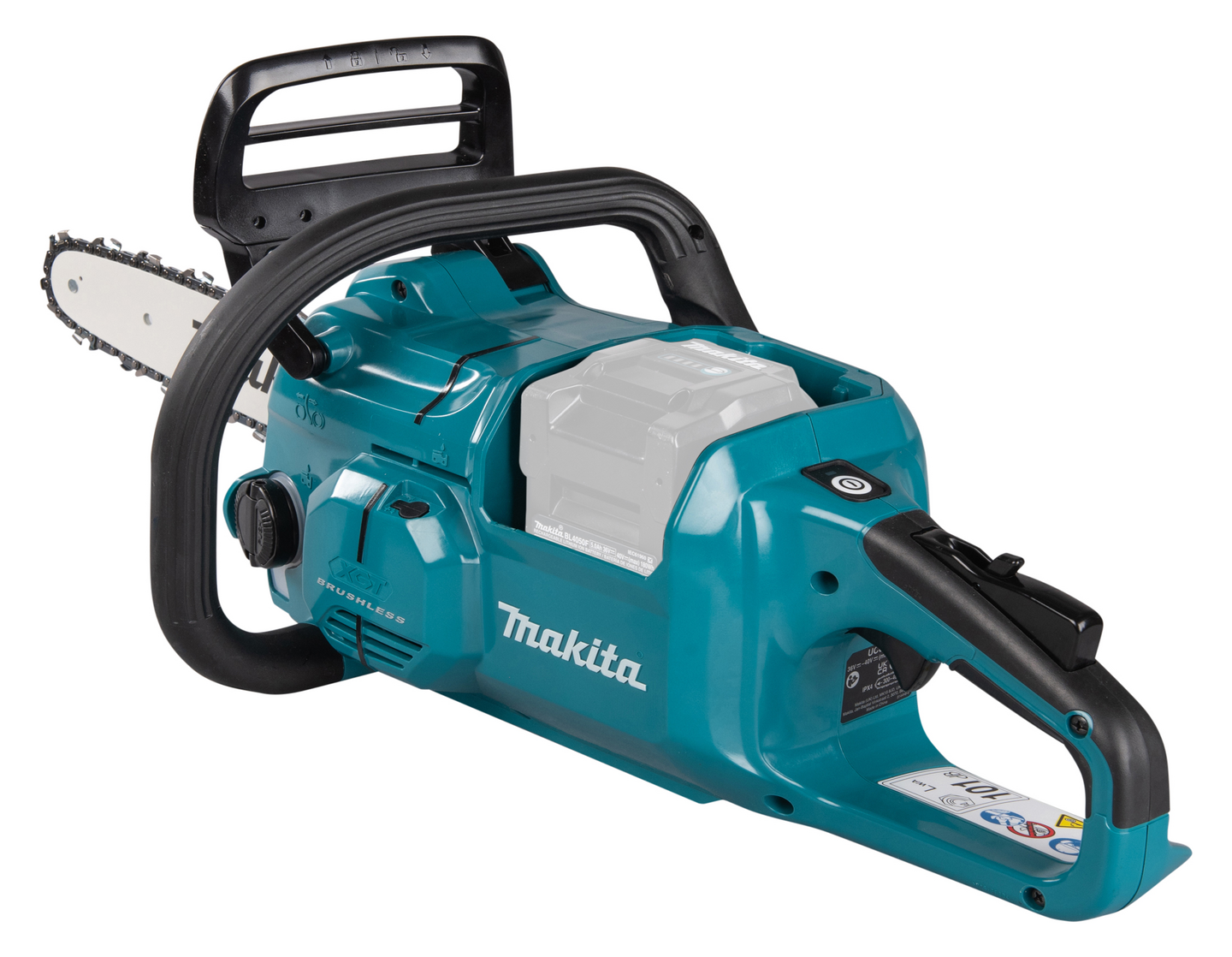 Akkuketjusaha Makita UC021GZ 40V XGT runkoversio