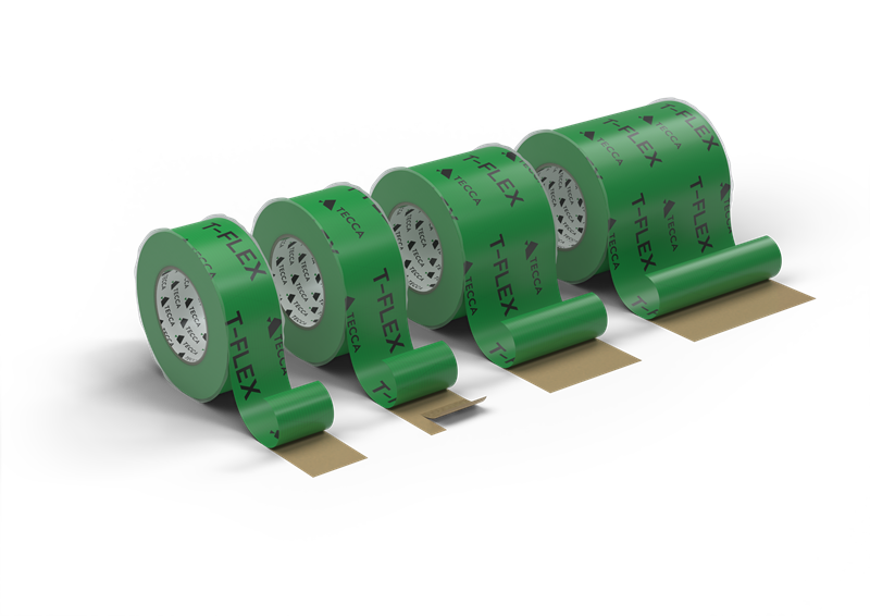 TÄTNINGSTEJP T-FLEX, GRÖN 50 MM X 25 M