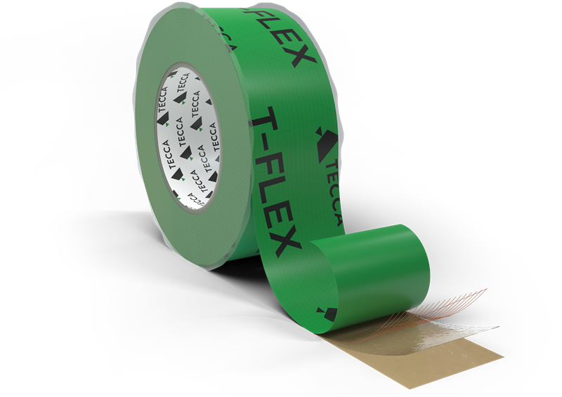 TÄTNINGSTEJP T-FLEX, GRÖN 50 MM X 25 M