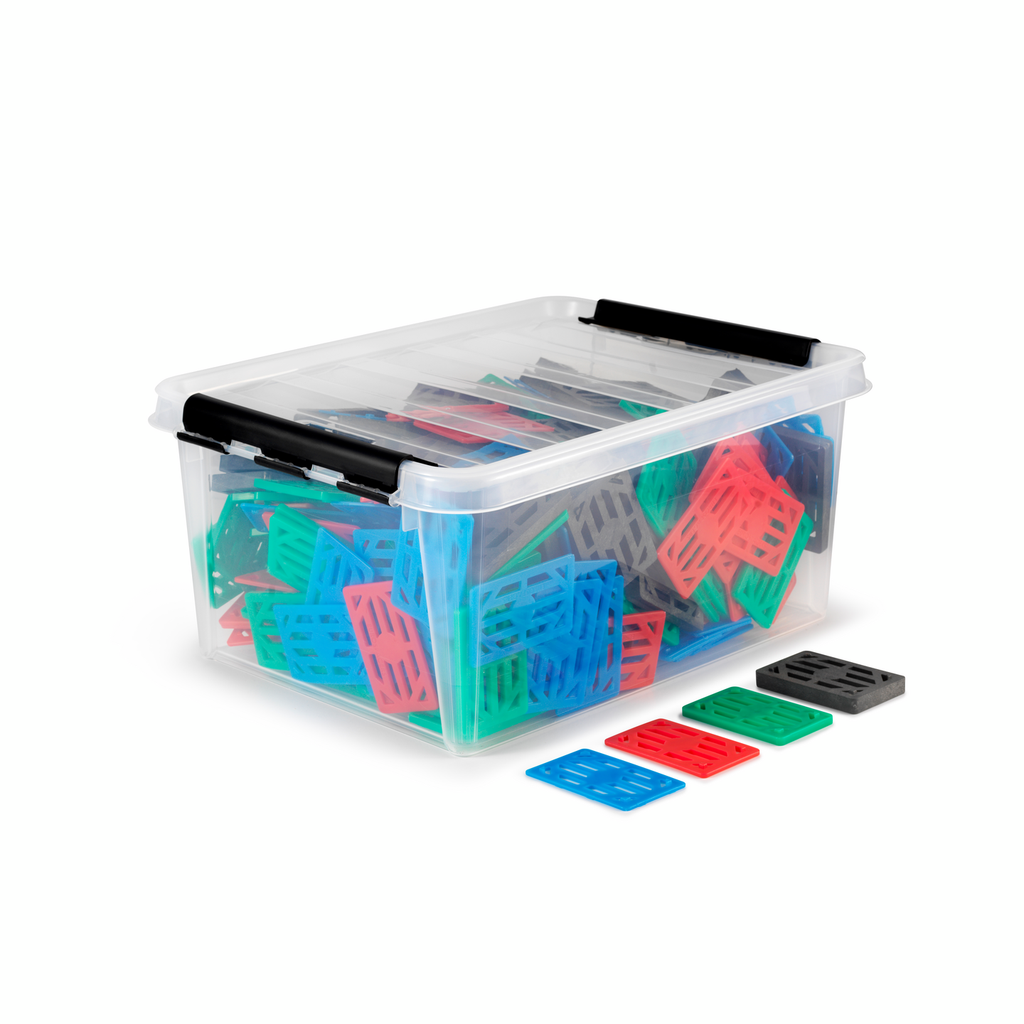 PALLNINGSBRICKA EUROSPACERS MIXLÅDA 100STX2,3,5MM 50STX10M