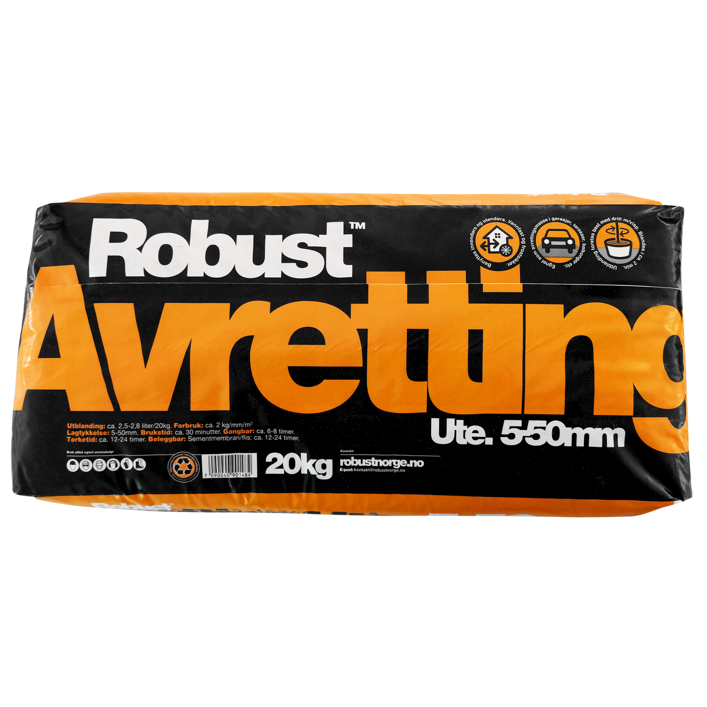 ROBUST AVRETTING UTE 5-50MM 20KG