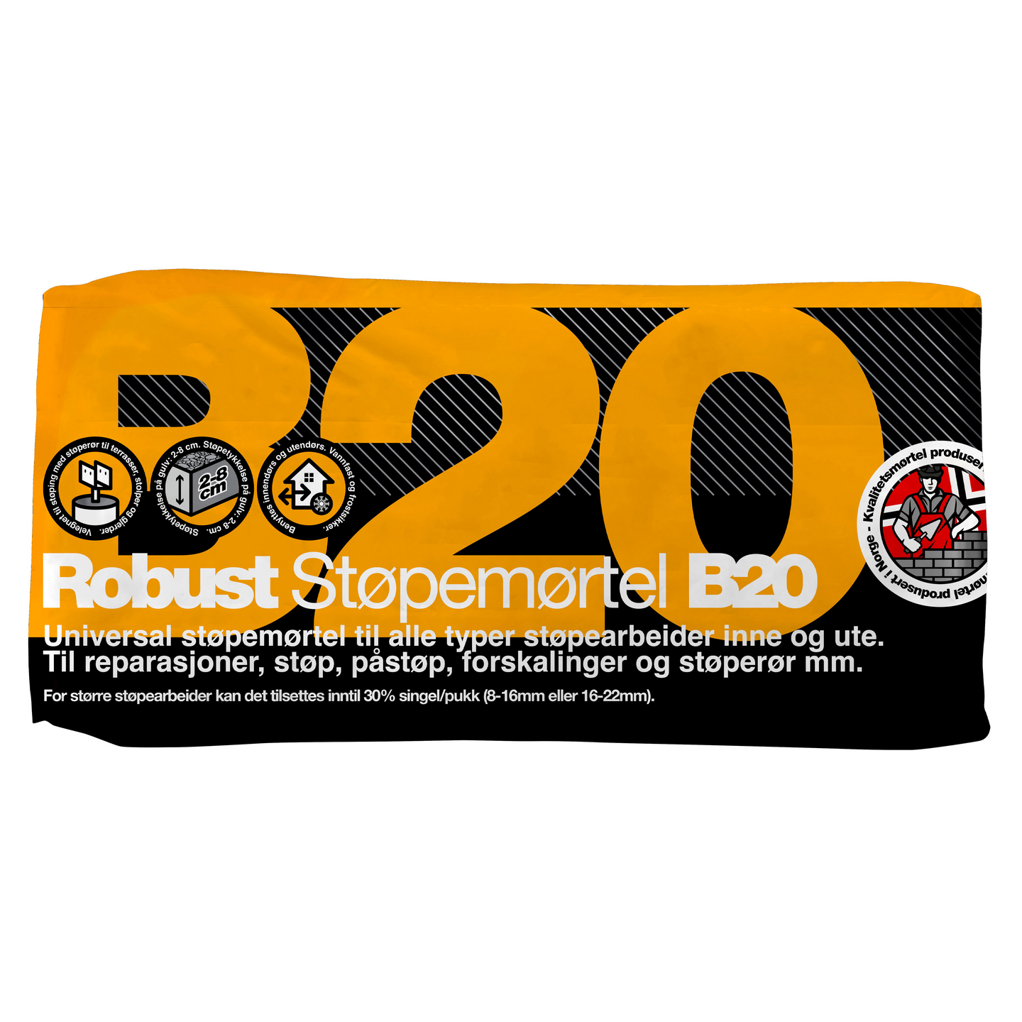 ROBUST STØPEMØRTEL B20 20KG