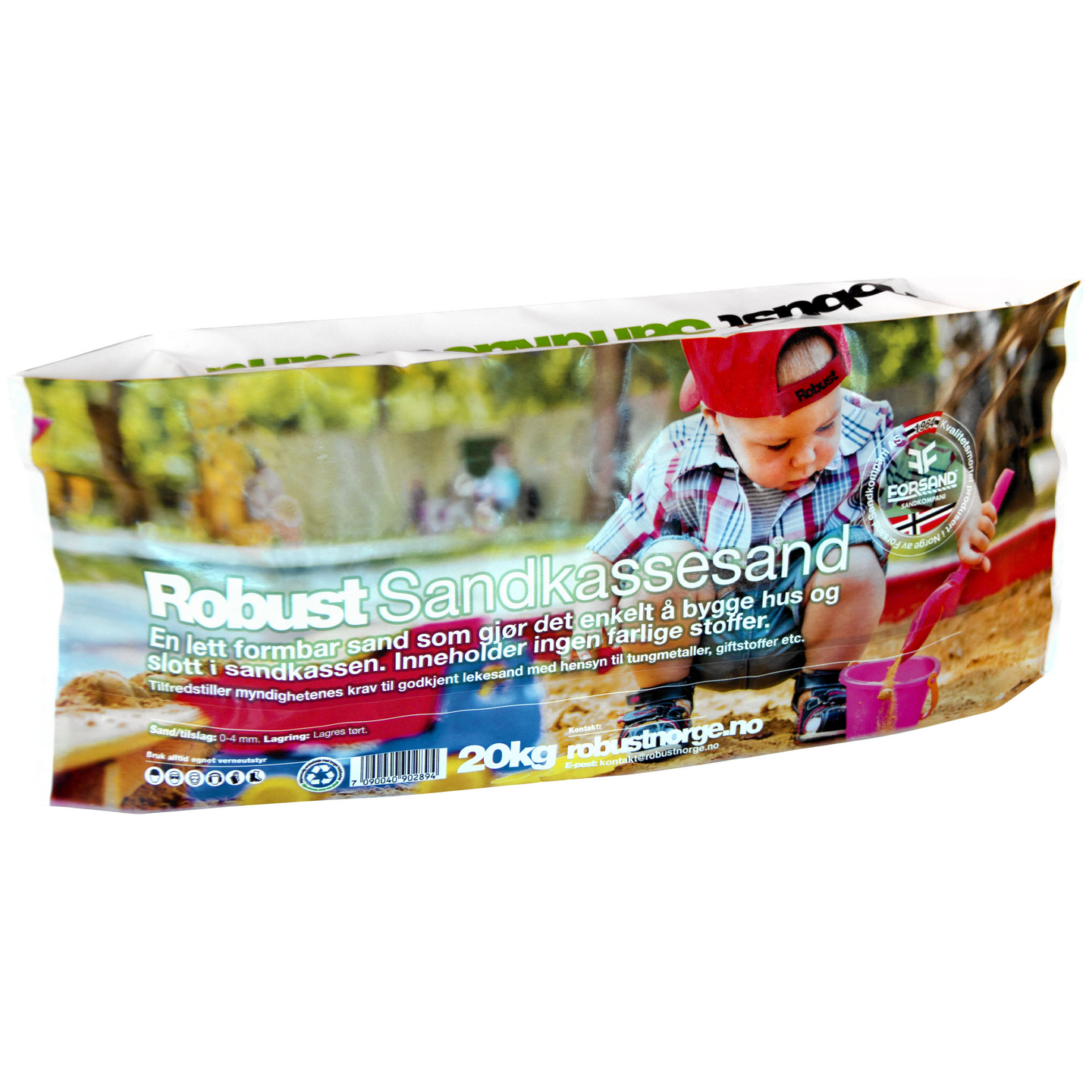ROBUST SANDKASSESAND 20KG