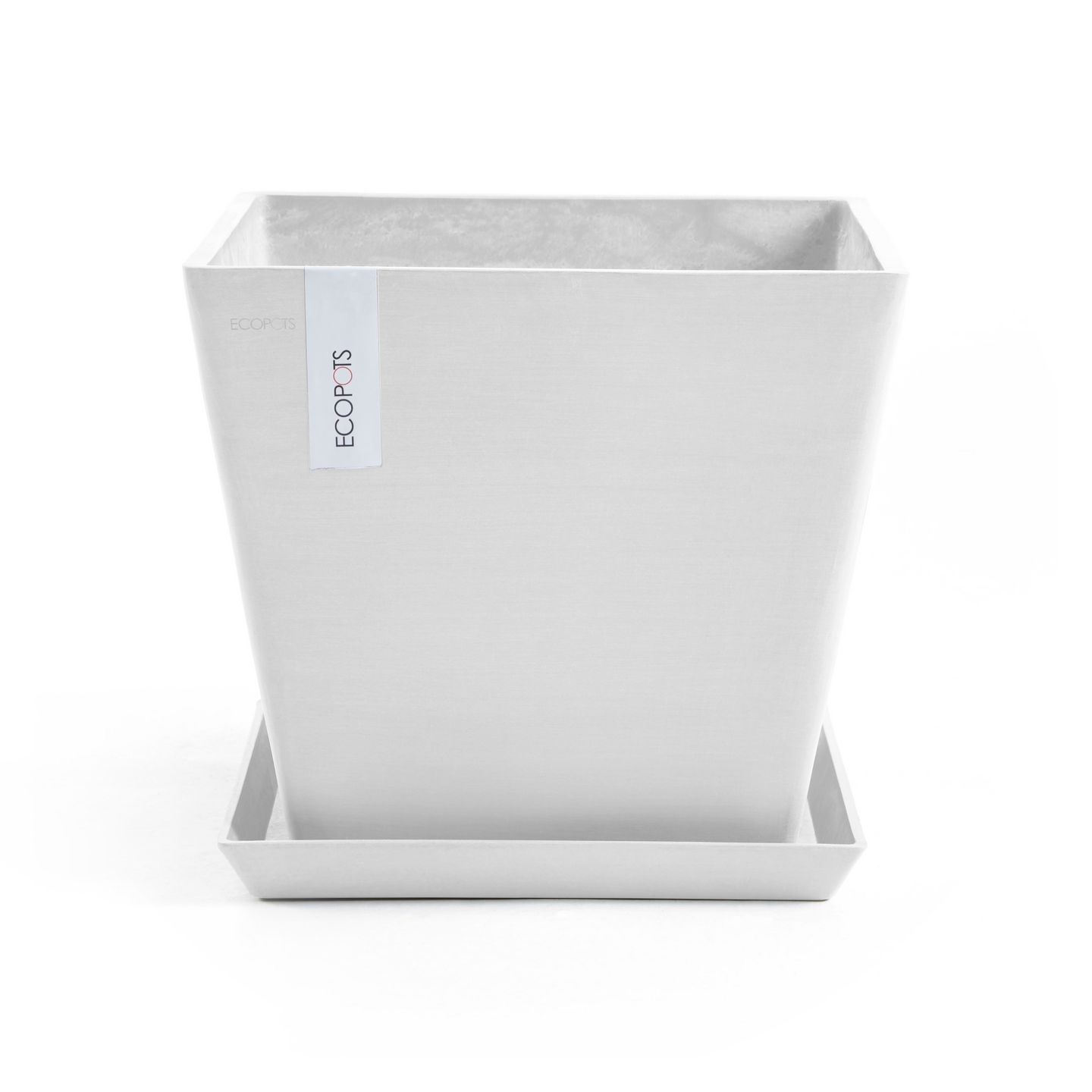 Ruukku Ecopots Rotterdam 40cm valkoinen