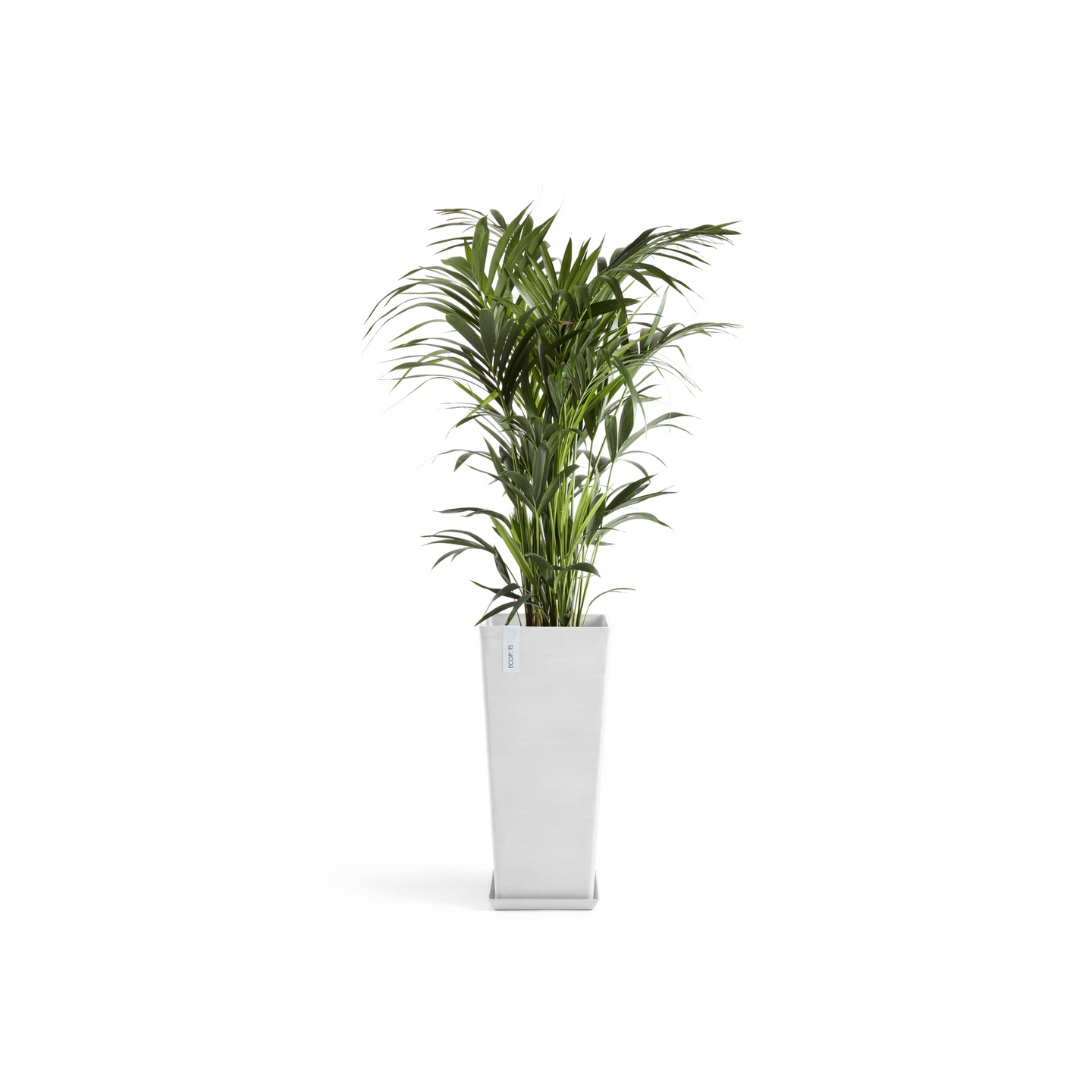 Ruukku Ecopots Rotterdam korkea 70cm valkoinen