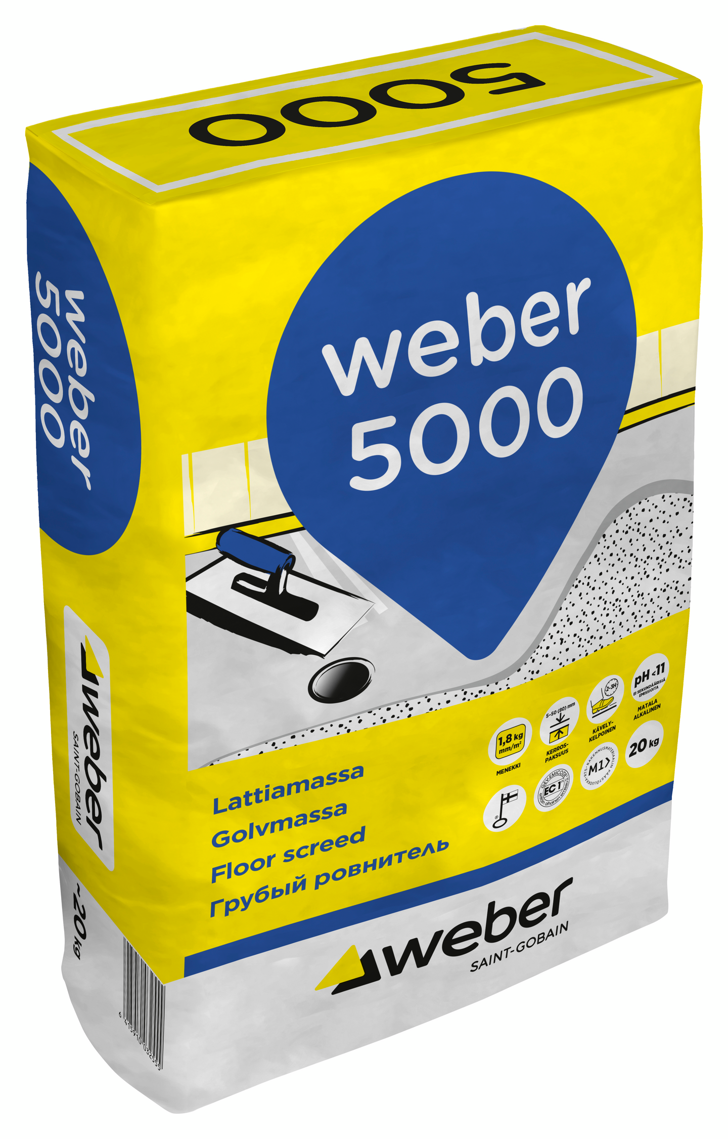 Lattiamassa Weber 5000 20kg