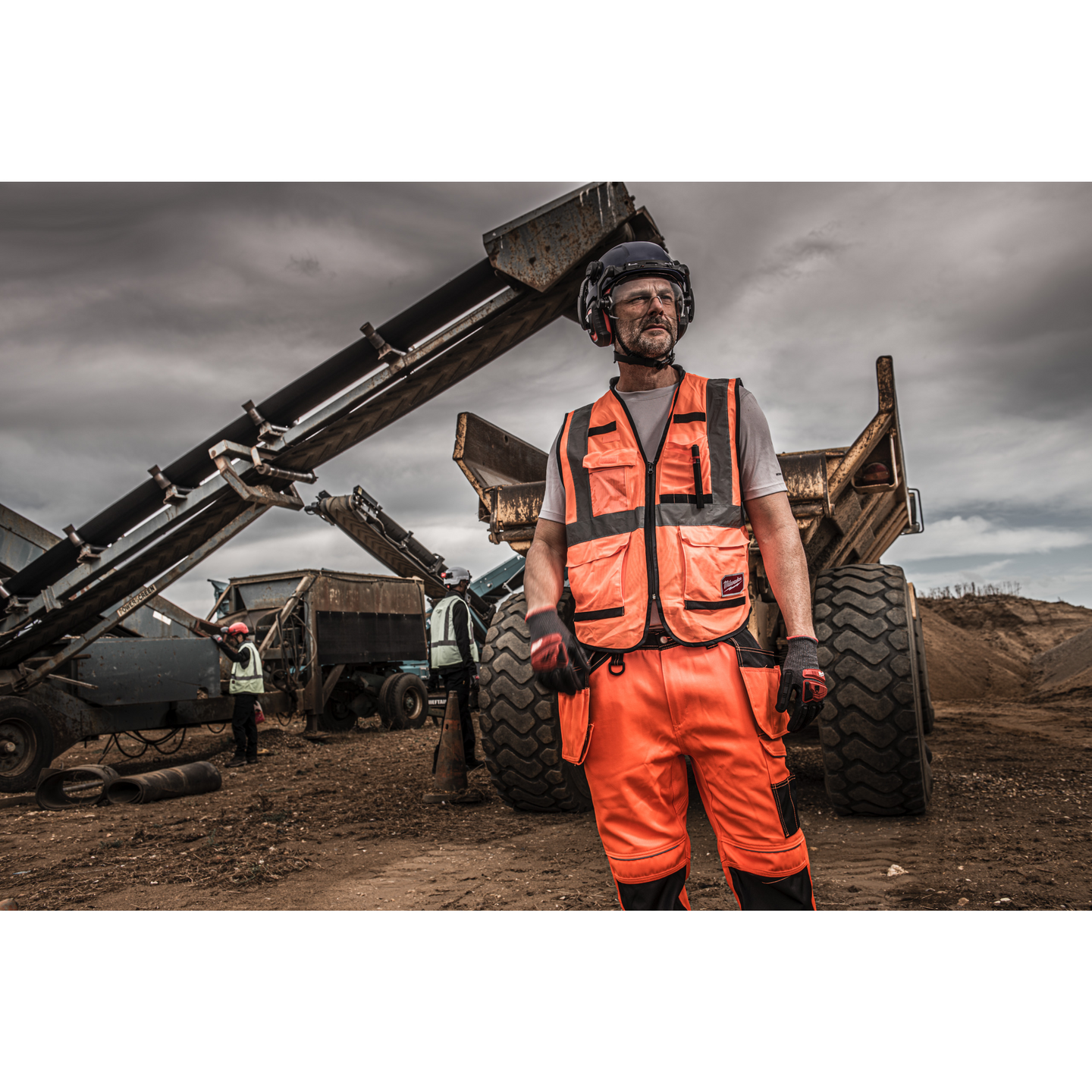 SKYDDSHJÄLM MILWAUKEE BOLT 200 BLÅ VENT, VENTILERAD BLÅ