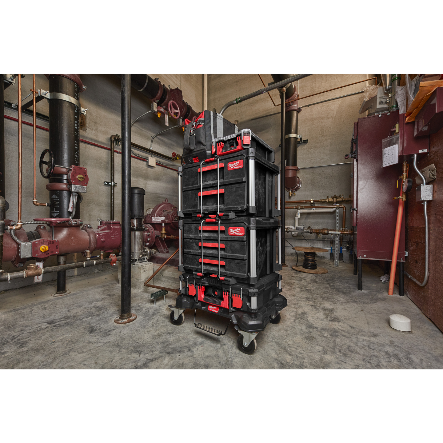 FÖRVARINGSBOX MILWAUKEE 3 LÅDOR PACKOUT