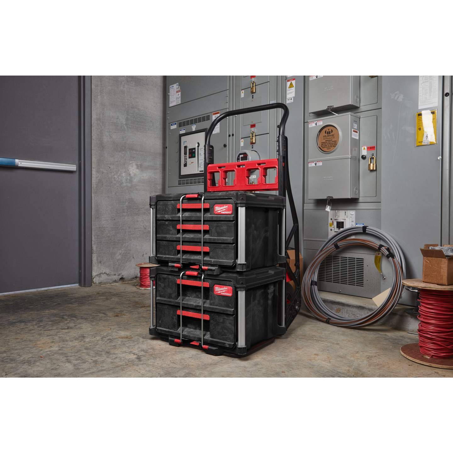 FÖRVARINGSBOX MILWAUKEE 3 LÅDOR PACKOUT