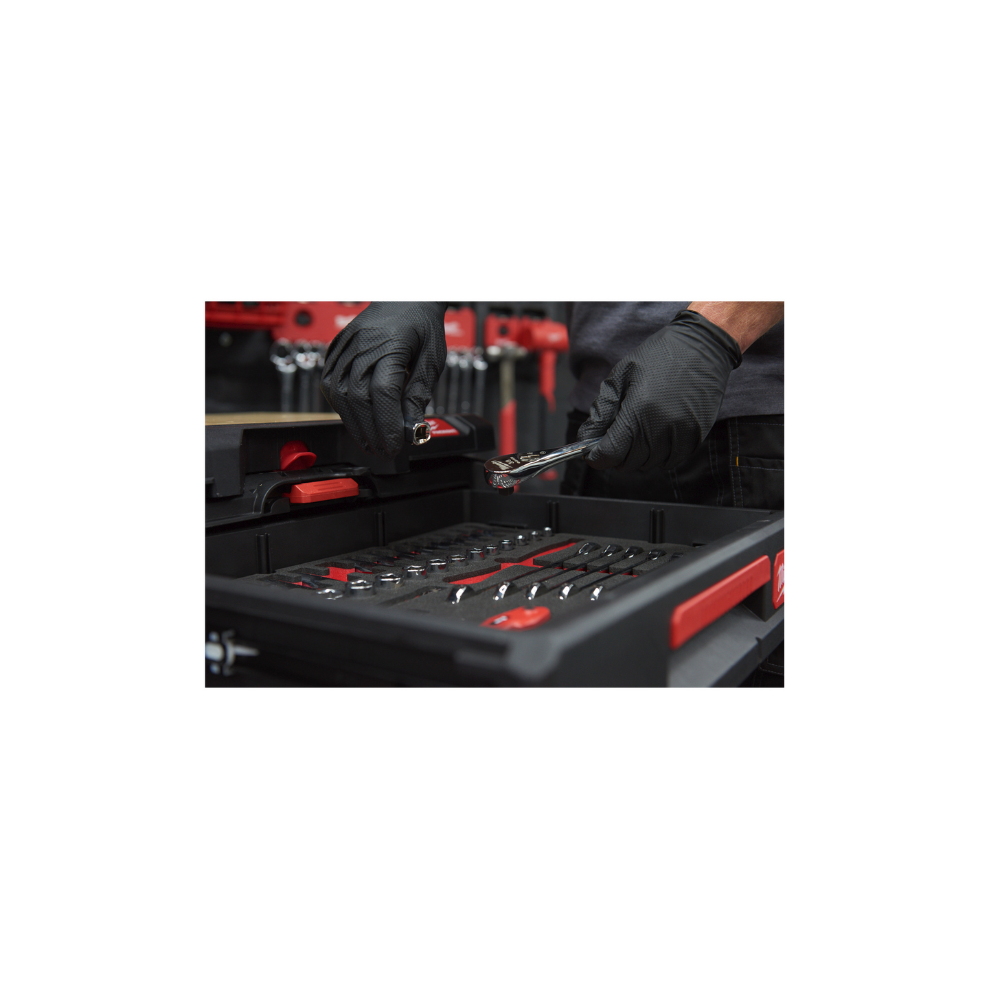 ENGÅNGSHANDSKE MILWAUKEE NITR 10/XL, 50-PACK