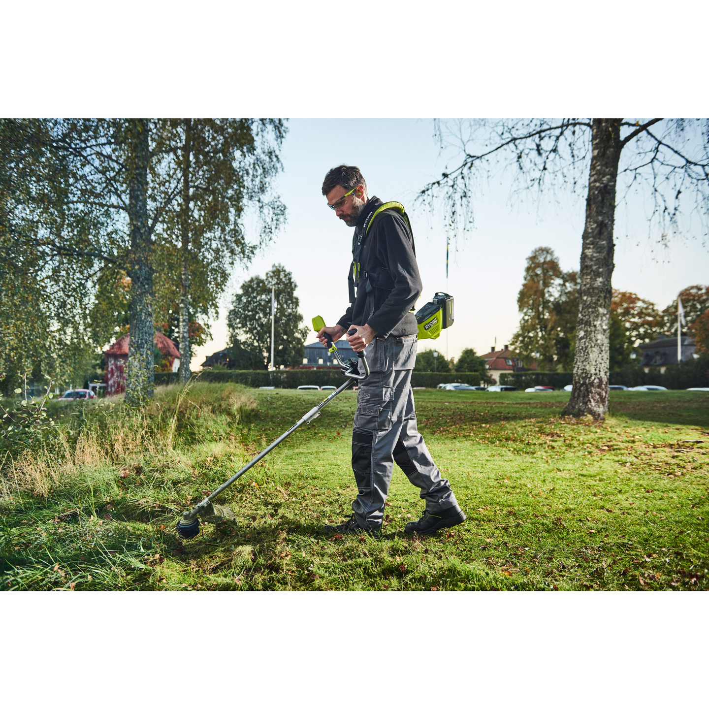 GRÄS-/SLYTRIMMER RYOBI RY36BCX30A-0