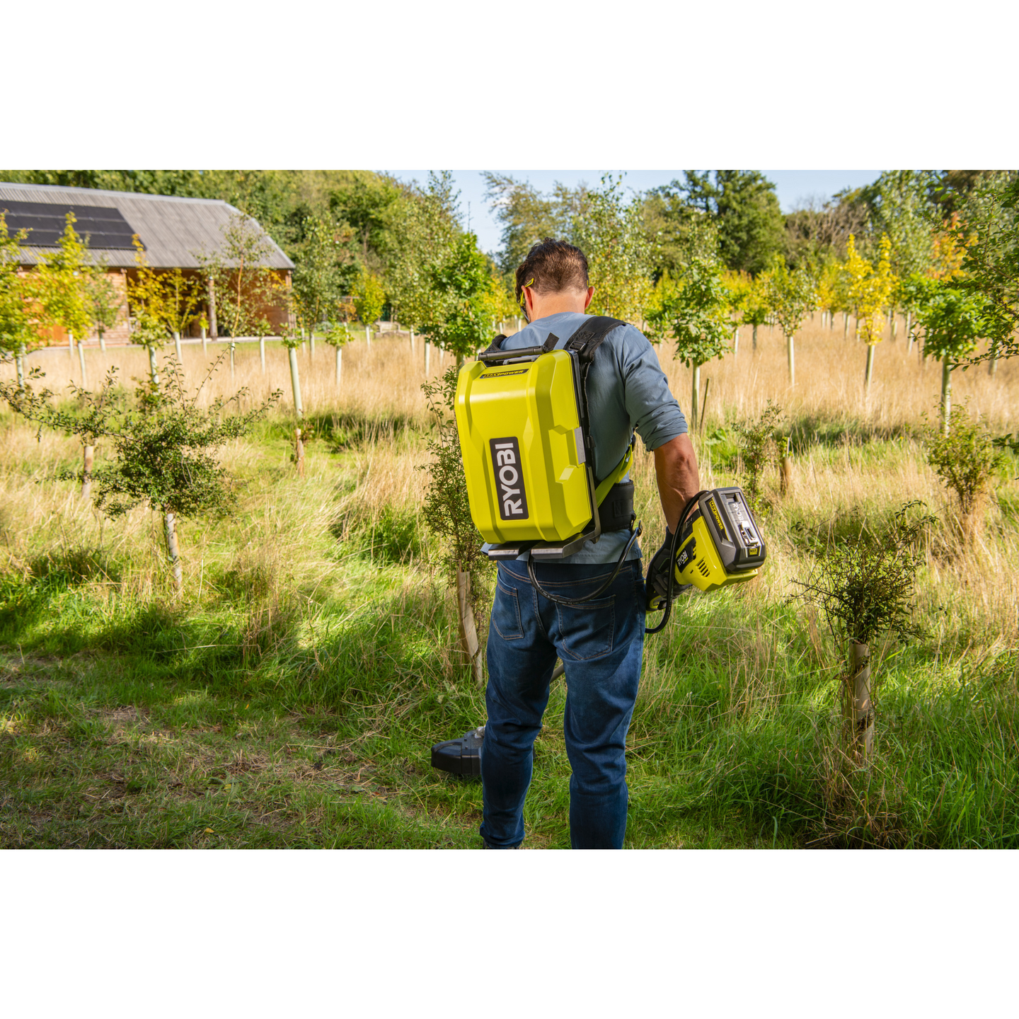 Akkureppu RYOBI RY36BP3PA 36V MAXPOWER toimii 1-3kpl 36V akulla