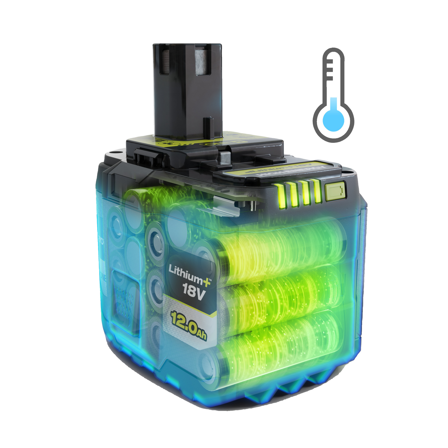 BATTERI RYOBI RB18120T