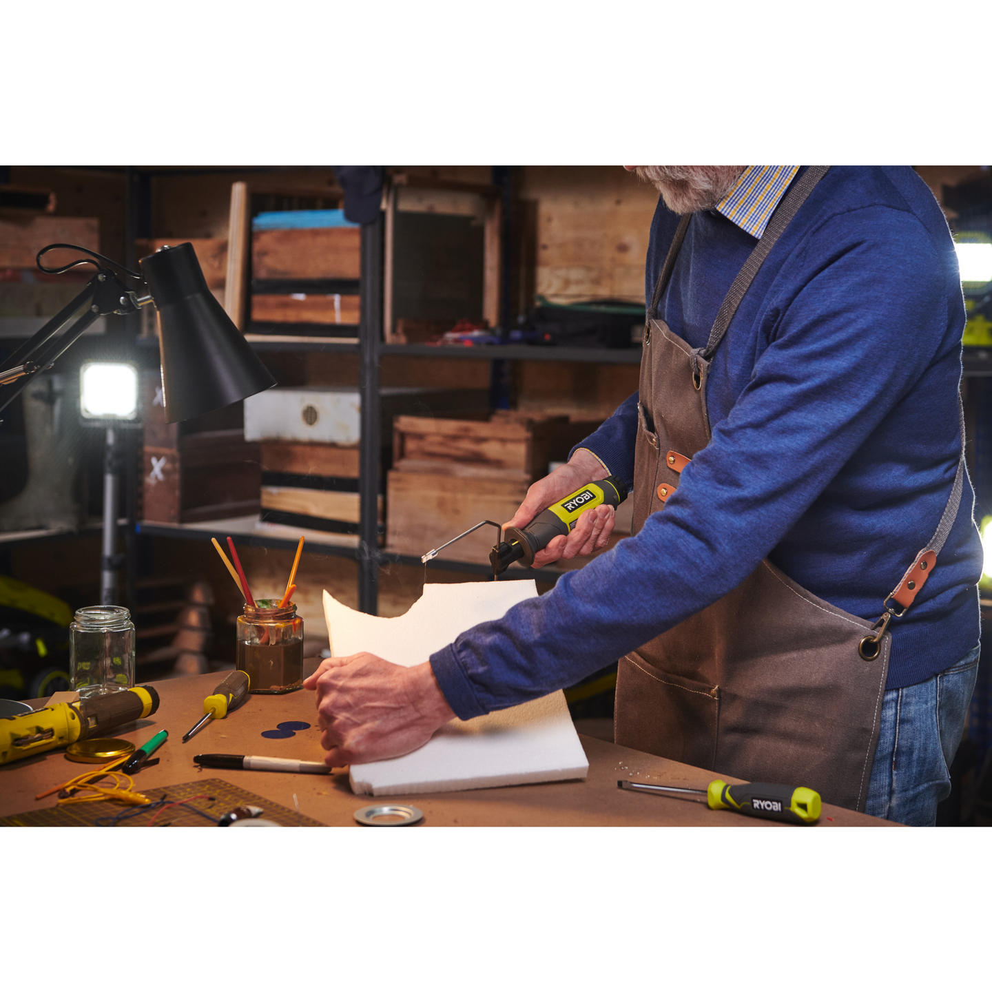 Kuumalankaleikkuri RYOBI RHC4-0 4V USB-Litium-sarja ei akkua