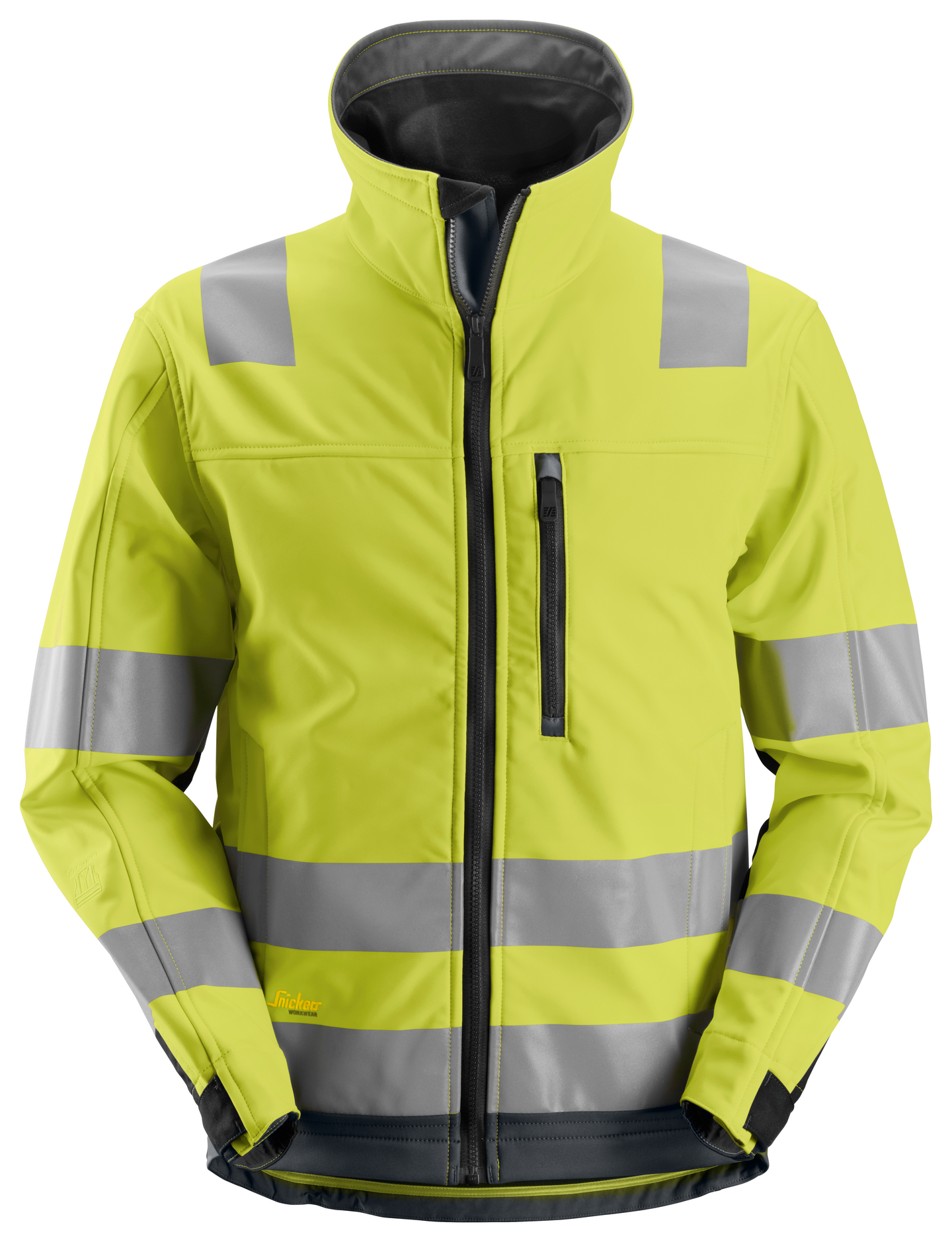 JAKKE 1230 SOFTSHELL GUL L SNICK