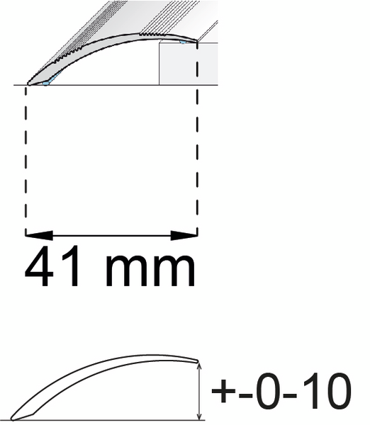 NIVÅLIST HABO SA78 EK 270CM 40MM