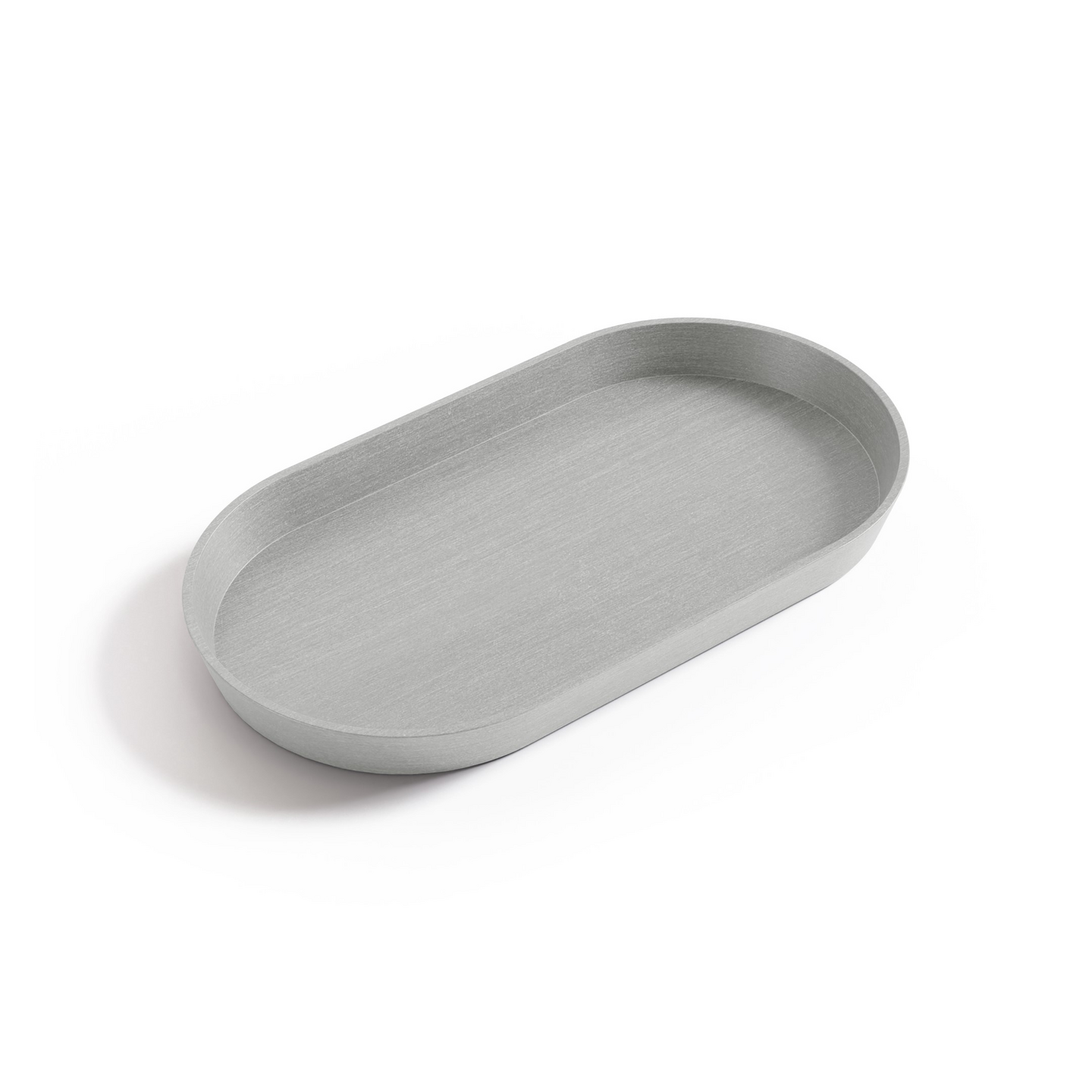 Aluslautanen Ecopots Tokio 30cm valkoharmaa