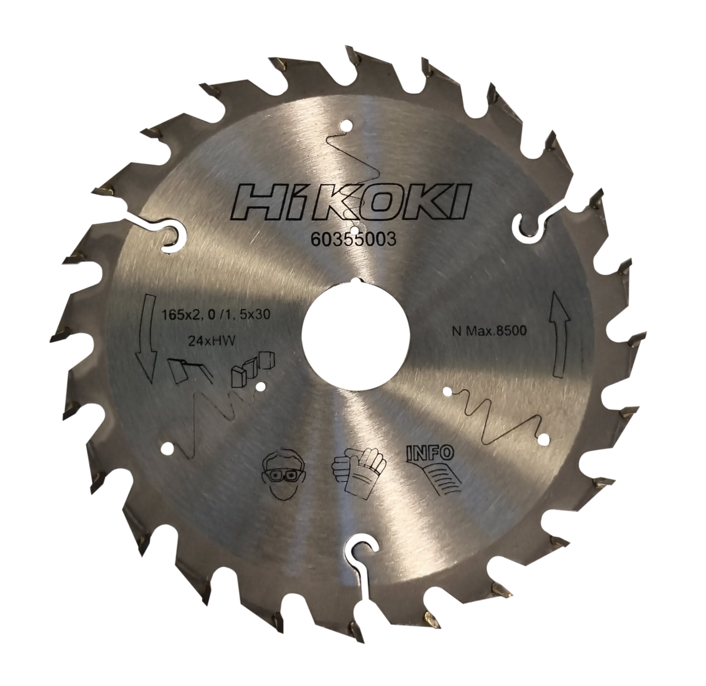 SÅGKLINGA HIT 165X30MM 24T HITACHI 30MM HÅL